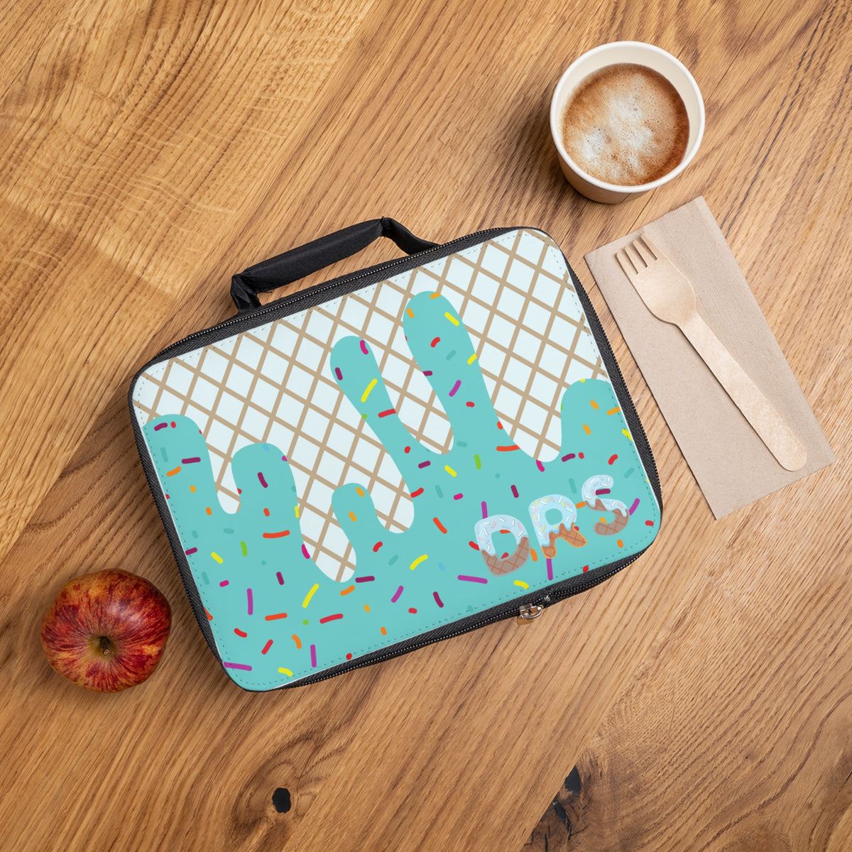 “The Scoop” 🍦 Personalized Ice Cream Lunch Bag for Kids by CGO