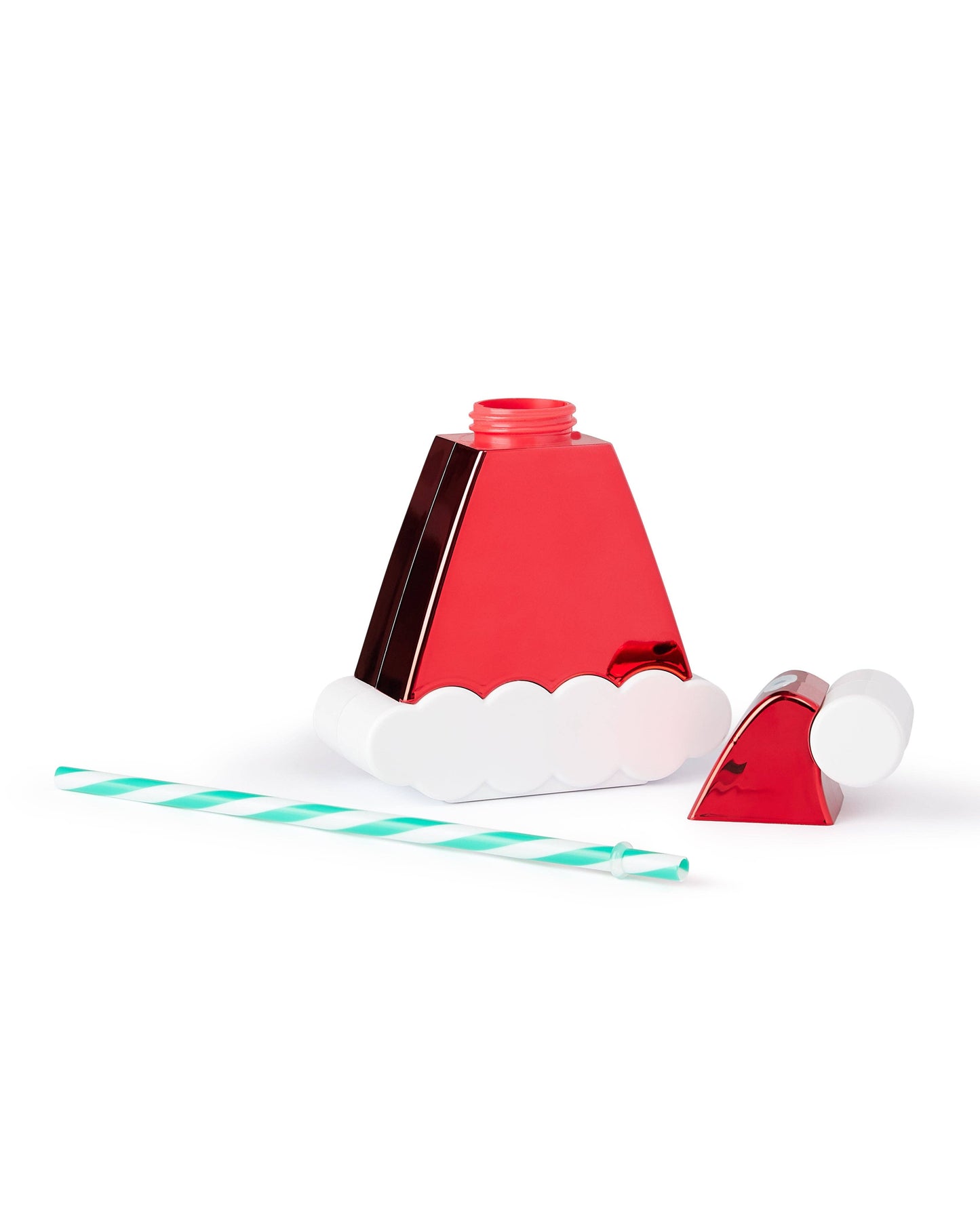 “Sip, Sip, Santa” 🎅 Holiday Hat Sipper