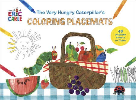 Eric Carle Coloring Placemats for kids