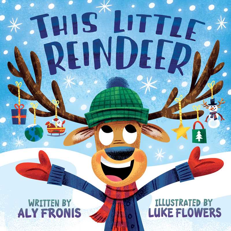 This Little Reindeer board book cover