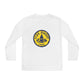 Youth Long Sleeve Tee - Pine Forest Camp Patch Design