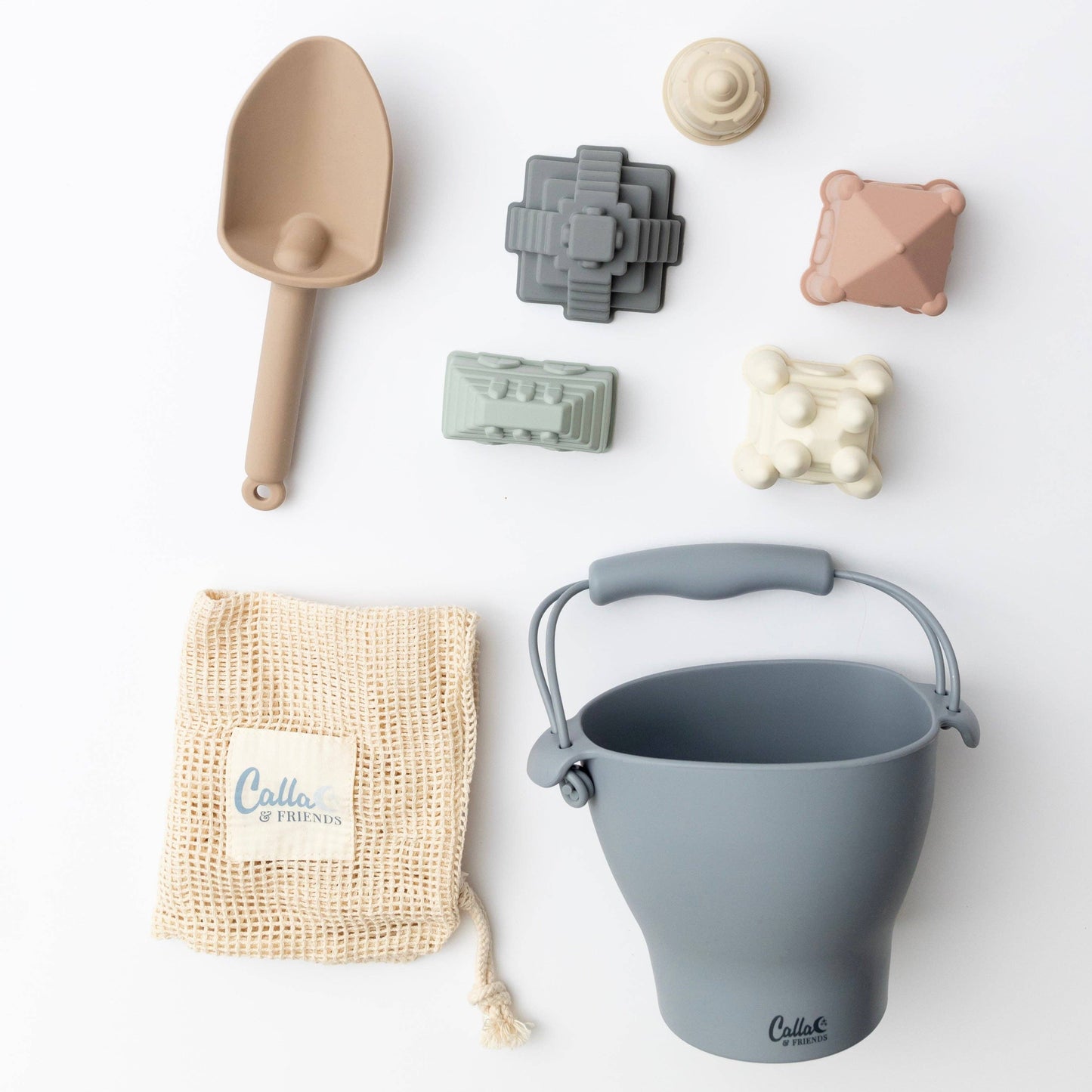 "Ellie Adventures" 🐘 Silicone Beach Toy Set by Calla & Friends