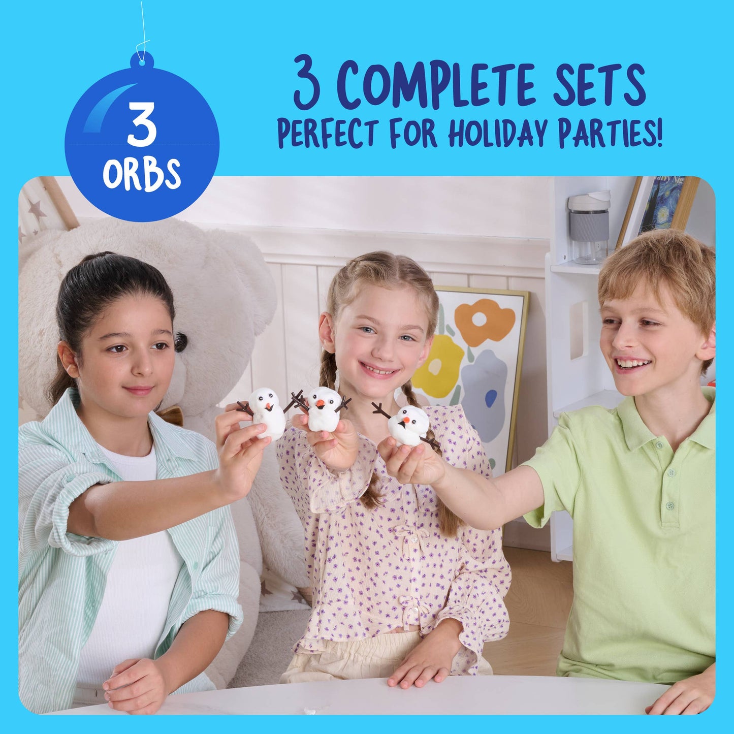 "Snow Squad" ⛄ Build-A-Snowman Outdoor Kit by Dan&Darci