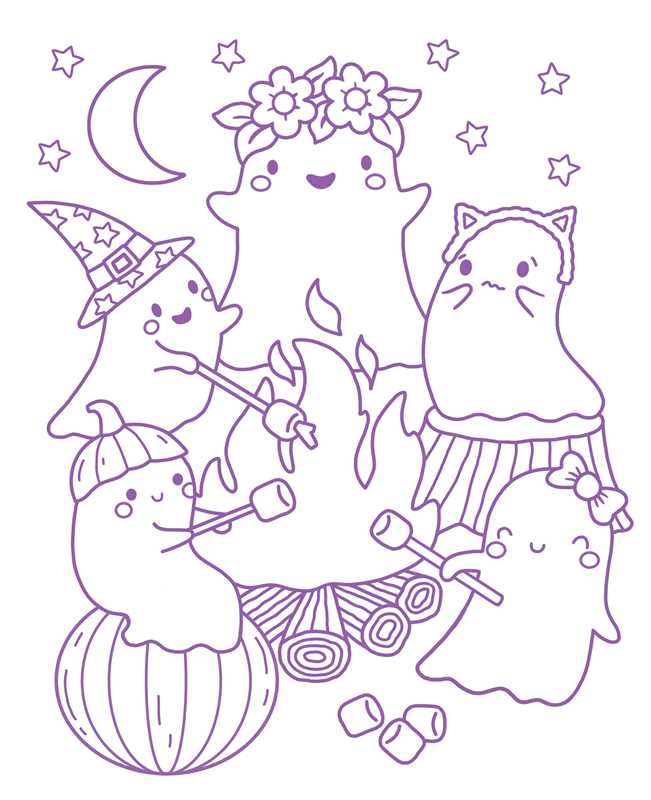 “Spooky Sweet Halloween” 🎃 ColorWorld: Spooky Sweet Halloween by: Kit - Paperback; 64 pages / English