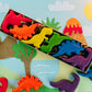 "Roar-some" 🦖 Dinosaur-Shaped Rainbow Crayons by Wonder Hue Crayon Co.