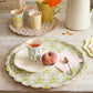 "Petal Pusher" 🌷 Small Floral Serving Tray by Meri Meri