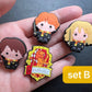 HP Harry Potter Croc shoe charms Shoe Decal Charms JuliesDecal anime charms: Set of 16pcs
