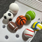 3D basketball shoe charm for crocs close-up