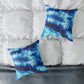 Blue Tie Dye Square Poly Canvas Pillow with a playful design, perfect for adding a pop of color to any room. Ideal for lounging or snuggling, this eye-catching pillow enhances your home decor while reflecting your unique style.