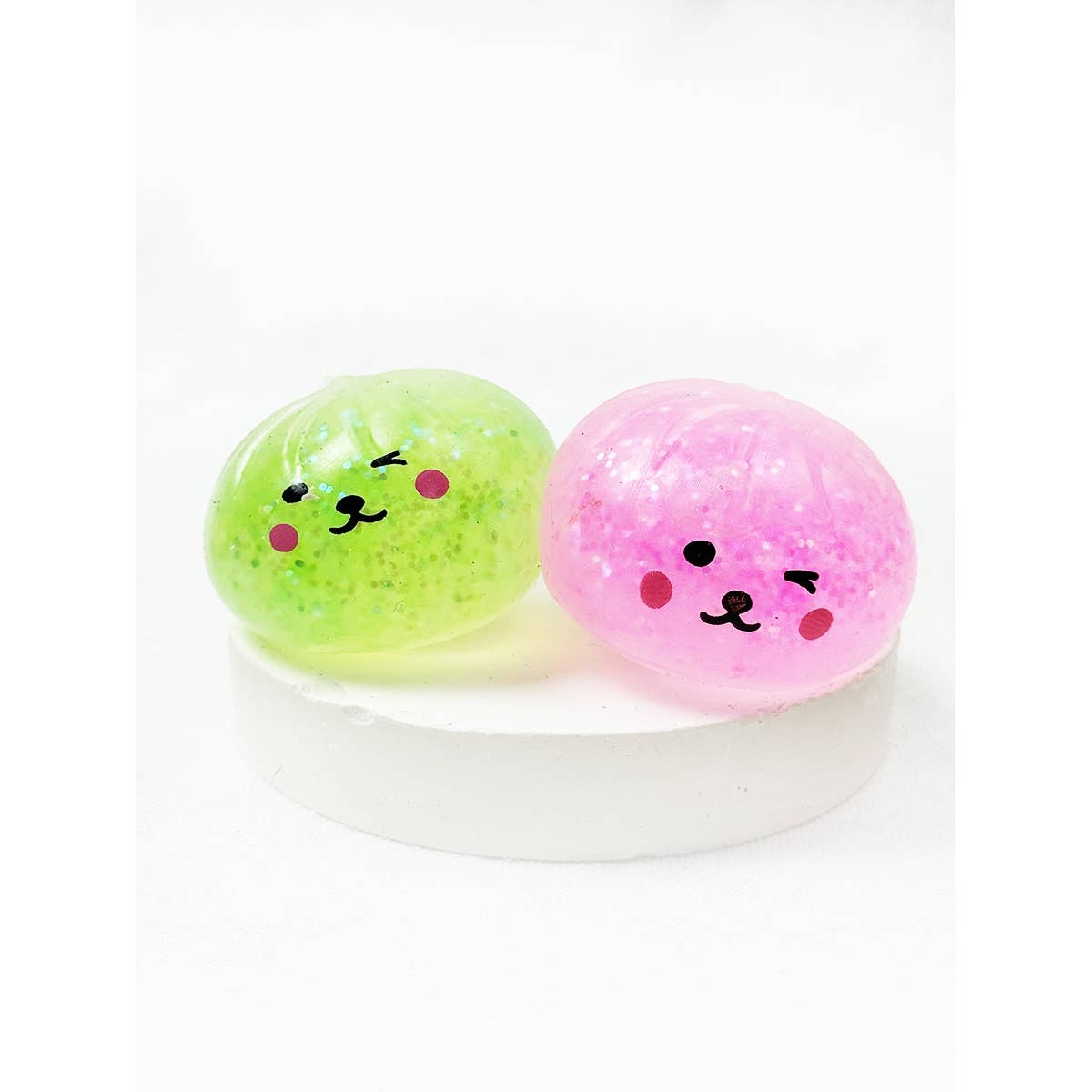 “Steamed, Not Stressed” 🥟 Mini Dumpling Squishies with Steamer Basket (12-Pack) by Love and Repeat