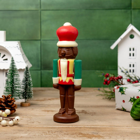 “Crackling with Cocoa” 🍫✨ 3D Chocolate Nutcracker by Enjou Chocolat
