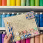 Acrylic paint by number set for fans