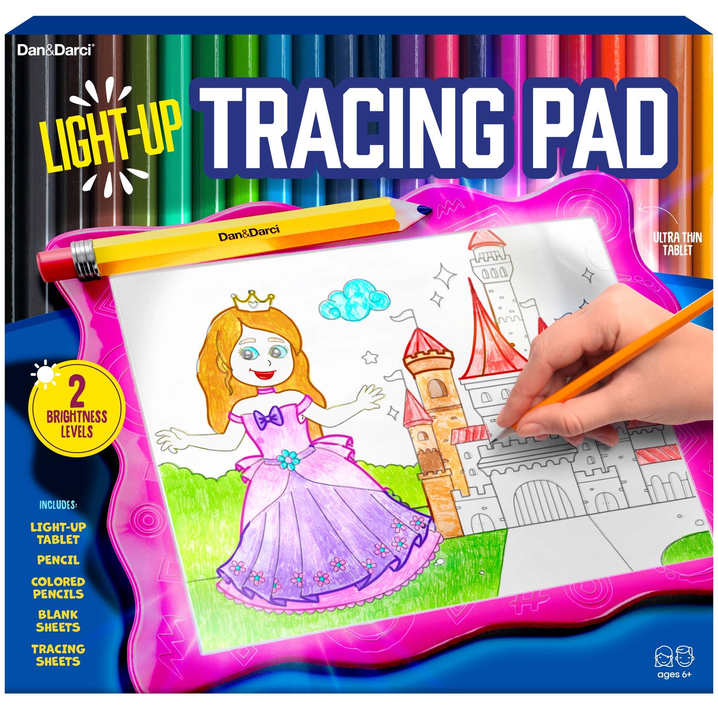 "Trace Race" ✏️ Light-Up Tracing Pad by Dan&Darci
