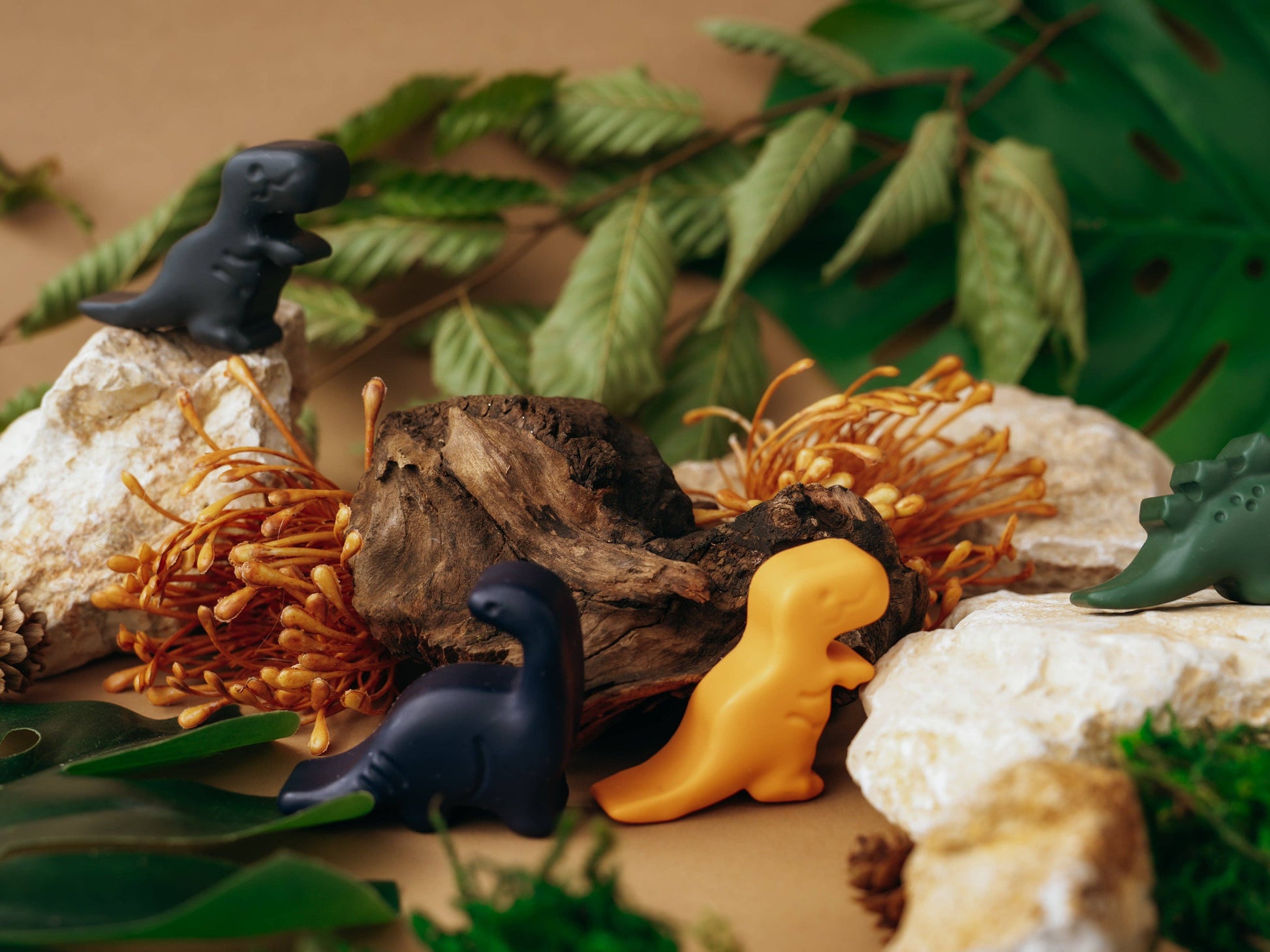 Toddler dinosaur crayons artistic activity