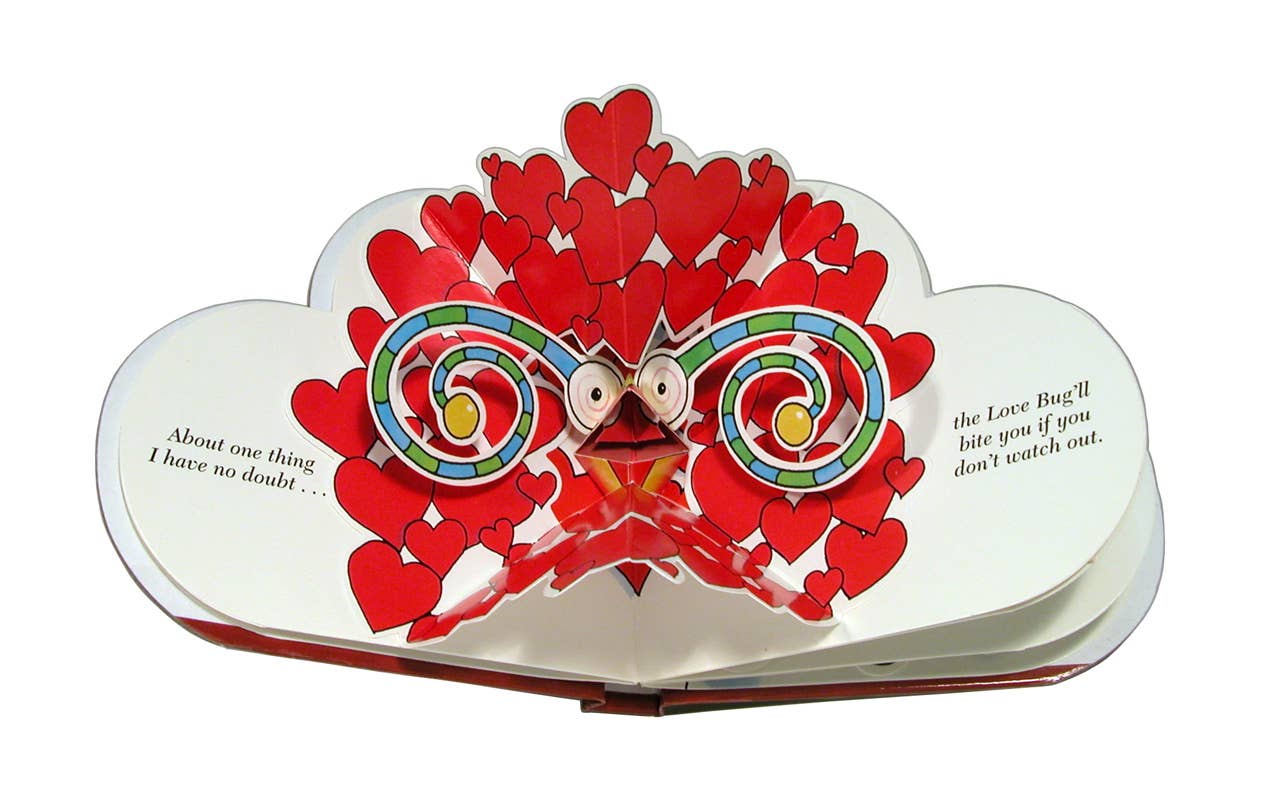 A playful pop-up book for your favorite Love Bug, full of fun and love-filled surprises!