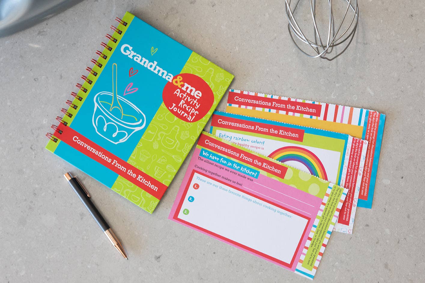 "Sous Chef Sweetie" 👩‍🍳 Grandma & Me Kitchen Activity Kit by Insight Editions - #1 Pop Culture Publisher