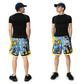 Boys Messy Soccer Short: Multi / Classic / Y-XS
