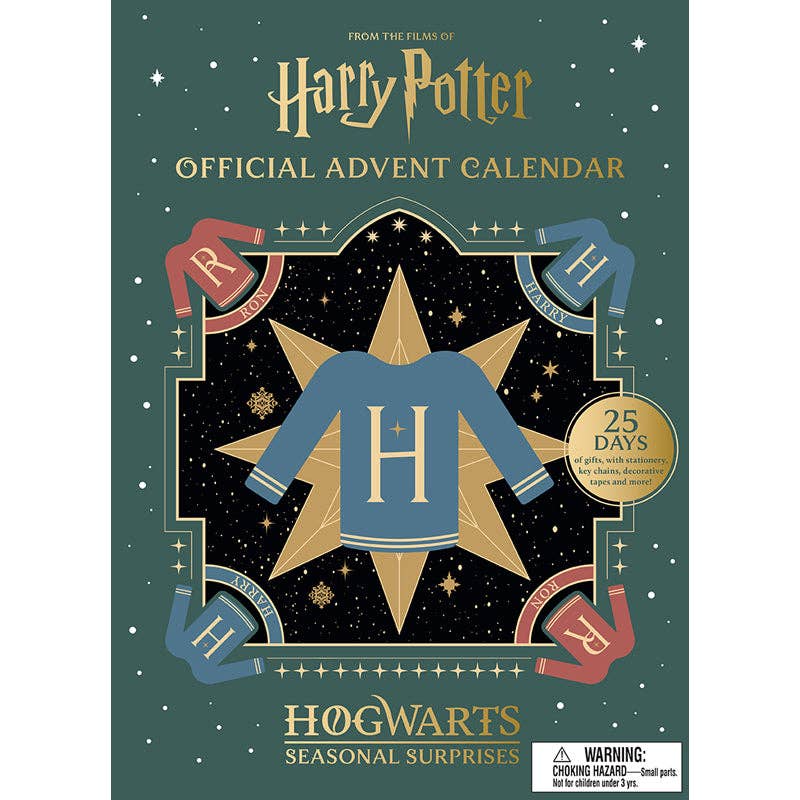 “Merry Mischief Managed” 🪄 Harry Potter Official Advent Calendar Seasonal Surprises (Festive Sweaters Edition)