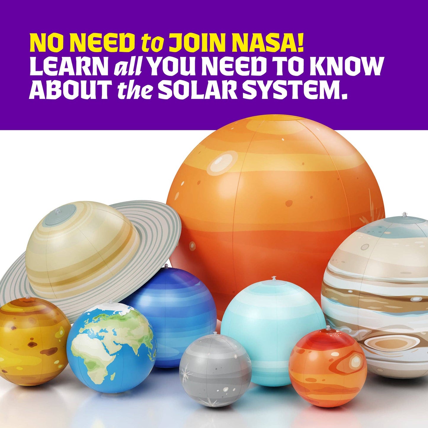 "Out of This World" 🪐 Inflatable Solar System Planet Set by Dan&Darci