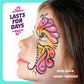 "Ink Drop" 🖌️ Skin-Safe Temporary Tattoo Marker Set by Dan&Darci