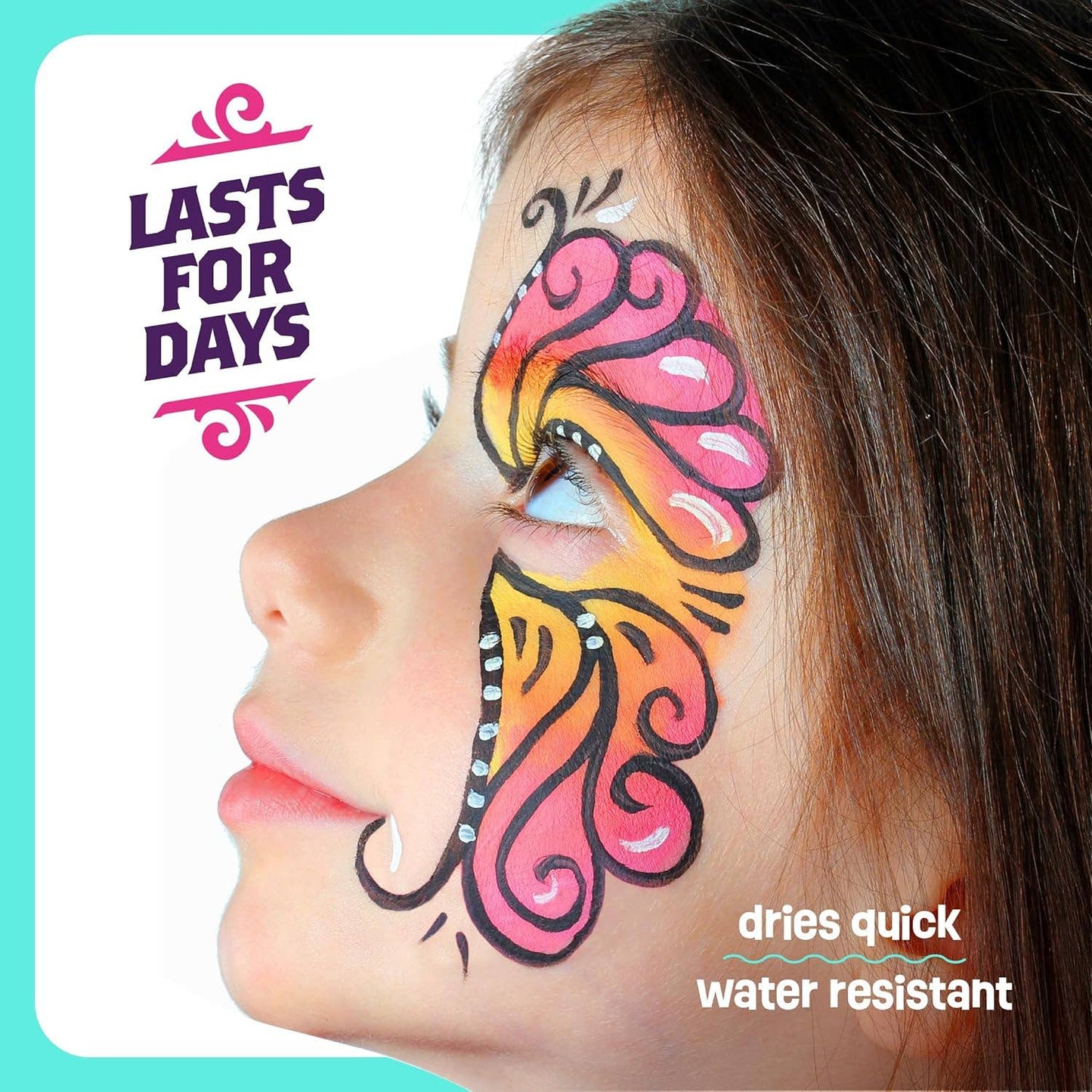 "Ink Drop" 🖌️ Skin-Safe Temporary Tattoo Marker Set by Dan&Darci