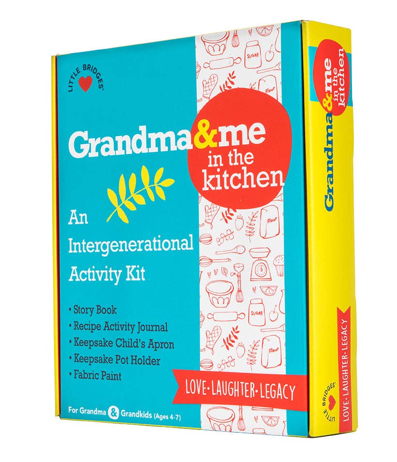 "Sous Chef Sweetie" 👩‍🍳 Grandma & Me Kitchen Activity Kit by Insight Editions - #1 Pop Culture Publisher