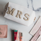 “Mrs. Bridal” 👰‍♀️ Beauty Cosmetics Pouch - Makeup Bag for Brides