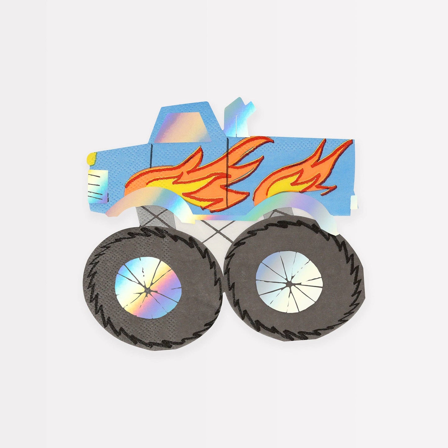 "Truck Stop" 🚛 Monster Truck Paper Napkins by Meri Meri