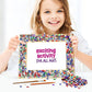 "Mosaic Moment" 🖼️ DIY Mosaic Picture Frame Kit by Dan&Darci