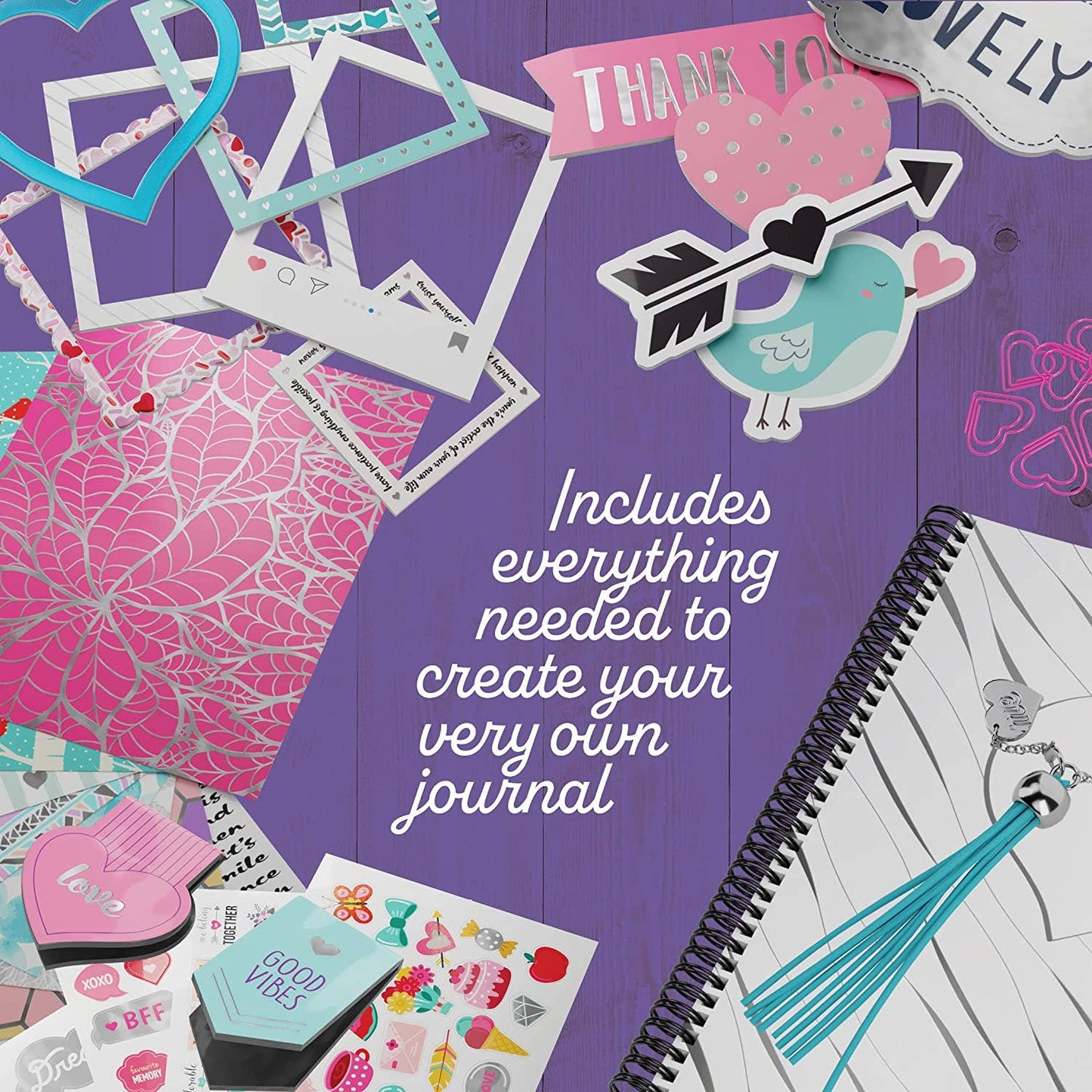 "Dear Diary" 📔 DIY Journal Making Kit by Dan&Darci