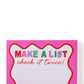 “Check It Twice” 📝 Holiday Wish List Notepad by Packed Party