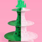 “Emerald City” 💚💕 Wicked Inspired Cupcake Tower - 3 tiered display, witch dessert stand by xo, fetti