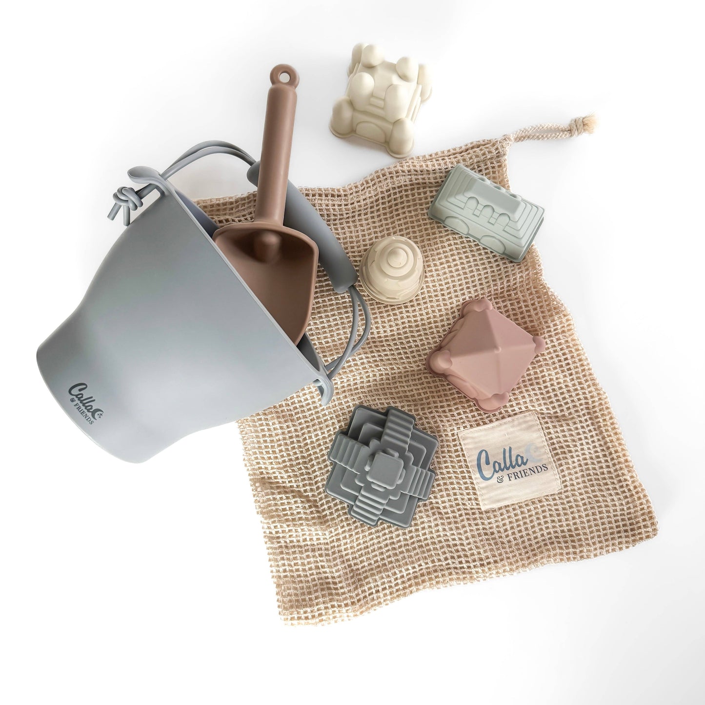 "Ellie Adventures" 🐘 Silicone Beach Toy Set by Calla & Friends