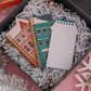 Festive holiday stationery gift set
