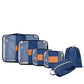 “The Patrick” 🧳 Personalized Blush Packing Cubes (6-Piece Set) by Boulevard