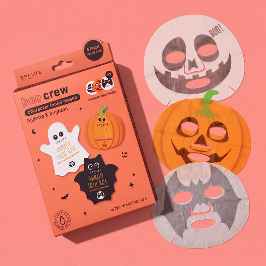 “Ghosted, Gladly” 👻 Halloween Korean Sheet Masks 6 Pack by My Spa Life