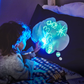Interactive glow-in-the-dark pillowcase for kids