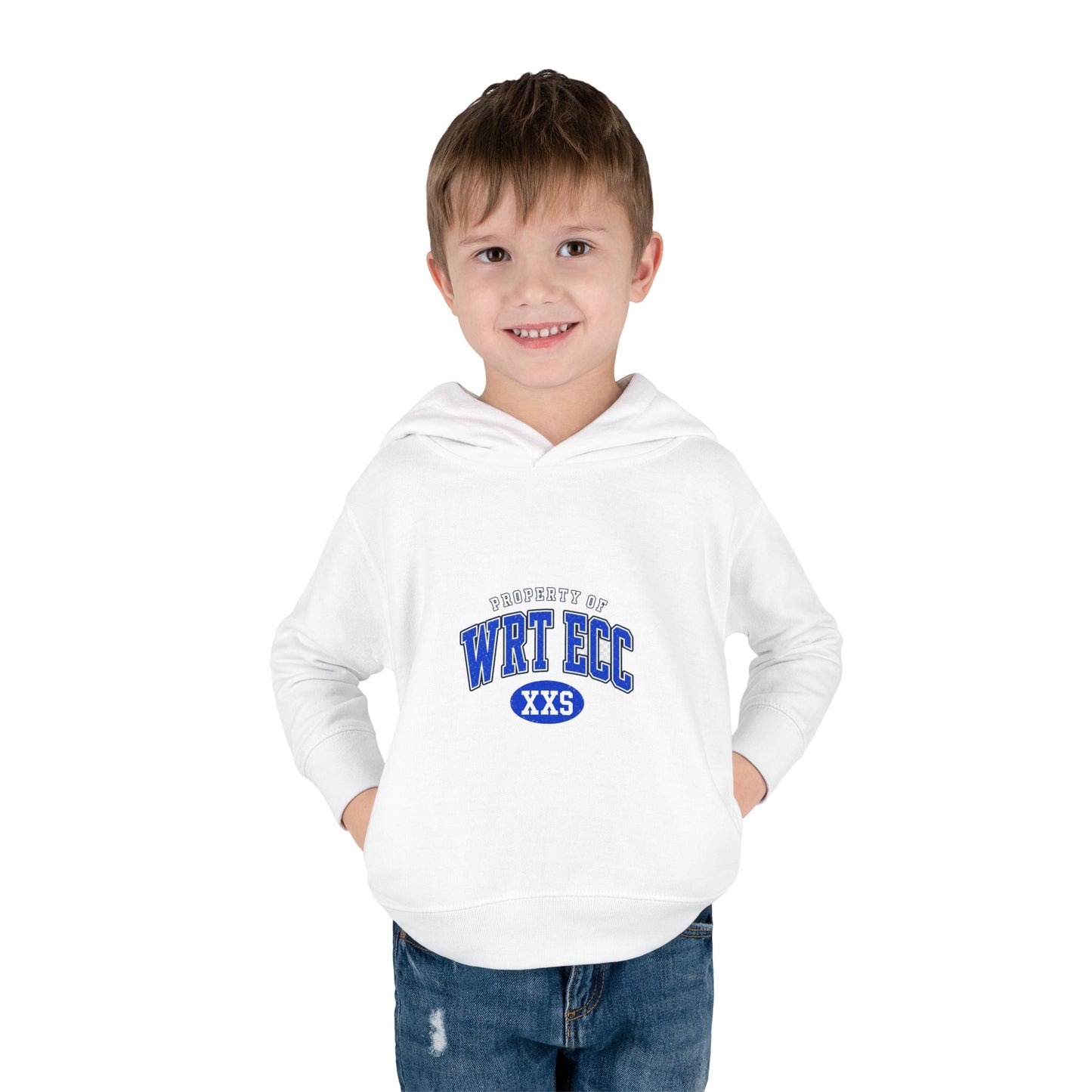 “Fine Print” 🏷️ Property Of XXS WRT ECC Toddler Hoodie by CGO