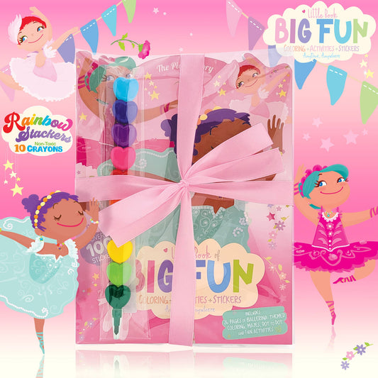 Ballet Activity Gift Pack – Fun Coloring & Crayons for Little Dancers!