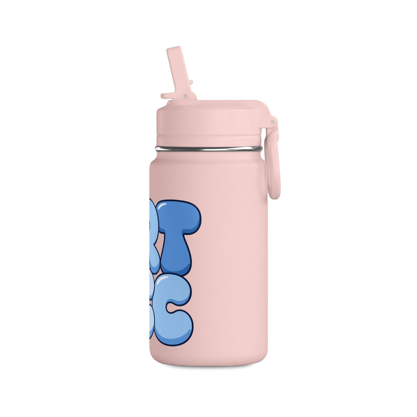WRT ECC “Puffy Balloon Letters” Kids Water Bottle (14oz)