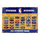 NBA magnetic standings board with all 30 team labels