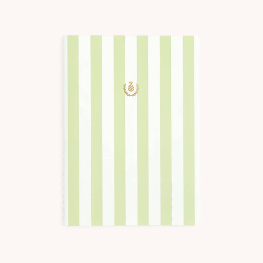 “The Standing Agenda” 📓 Striped Mid-Size Notebook for Work by Emily Ley