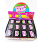 "Clear Conscience" 🐻 Clear Glitter Gummy Bear Squishy Toy with Star Confetti by Love and Repeat