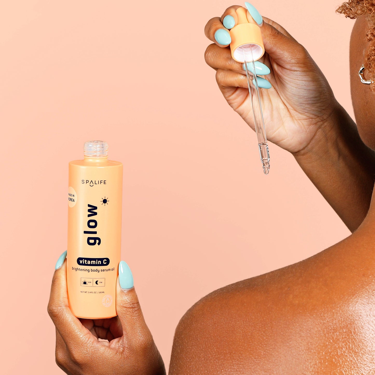 "Body Glow-Up" 🍊 Vitamin C Brightening Body Serum by My Spa Life