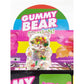 "Clear Conscience" 🐻 Clear Glitter Gummy Bear Squishy Toy with Star Confetti by Love and Repeat