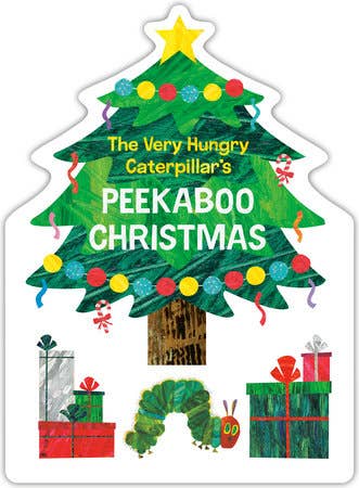 The Very Hungry Caterpillar's Peekaboo Christmas: A delightful children's book filled with holiday cheer. Featuring vibrant illustrations and interactive peekaboo flaps, this festive tale engages young readers and fosters a love for reading. Perfect for storytime and holiday gifting.