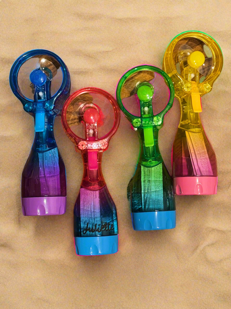 O2c Color Pack “O2Cool for Beach” 💦 Personalized Misting Fan with Ombre Colors by O2C ...