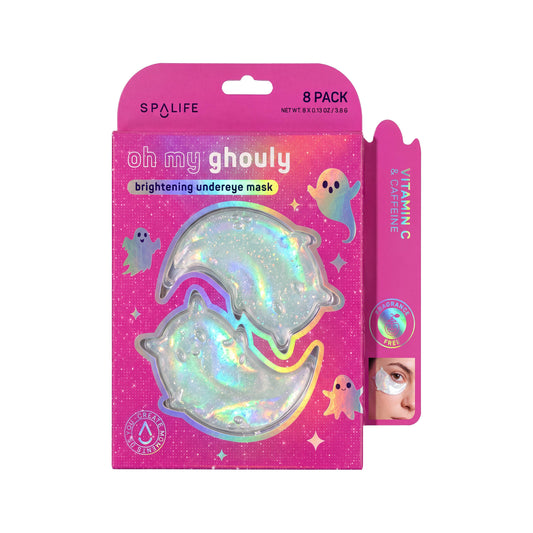 “Dead Tired” 💀 Halloween Hydrogel Under Eye Patches 8 Pack by My Spa Life