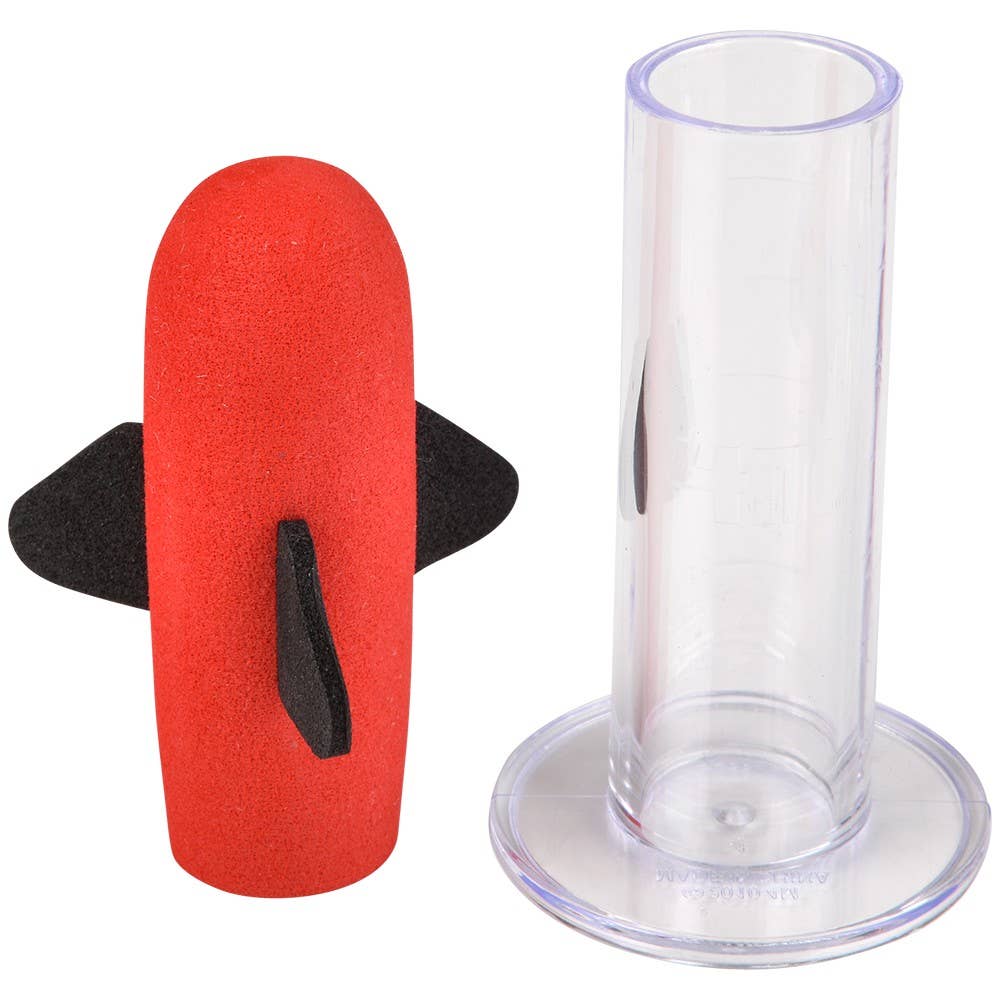 Reusable small rocket for party favors or gifts