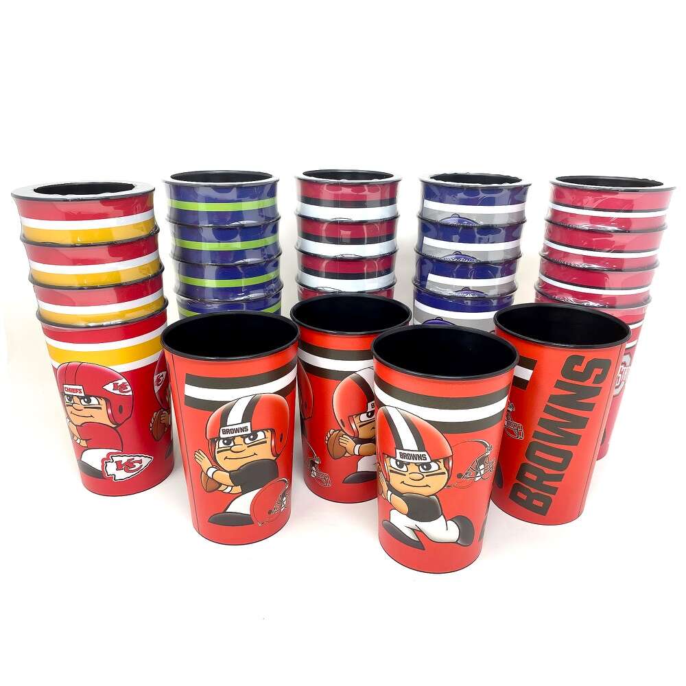 “Sip Sip Hooray!” 🏆 Team Spirit Cups (New England Patriots Party Cup 4-Pack)